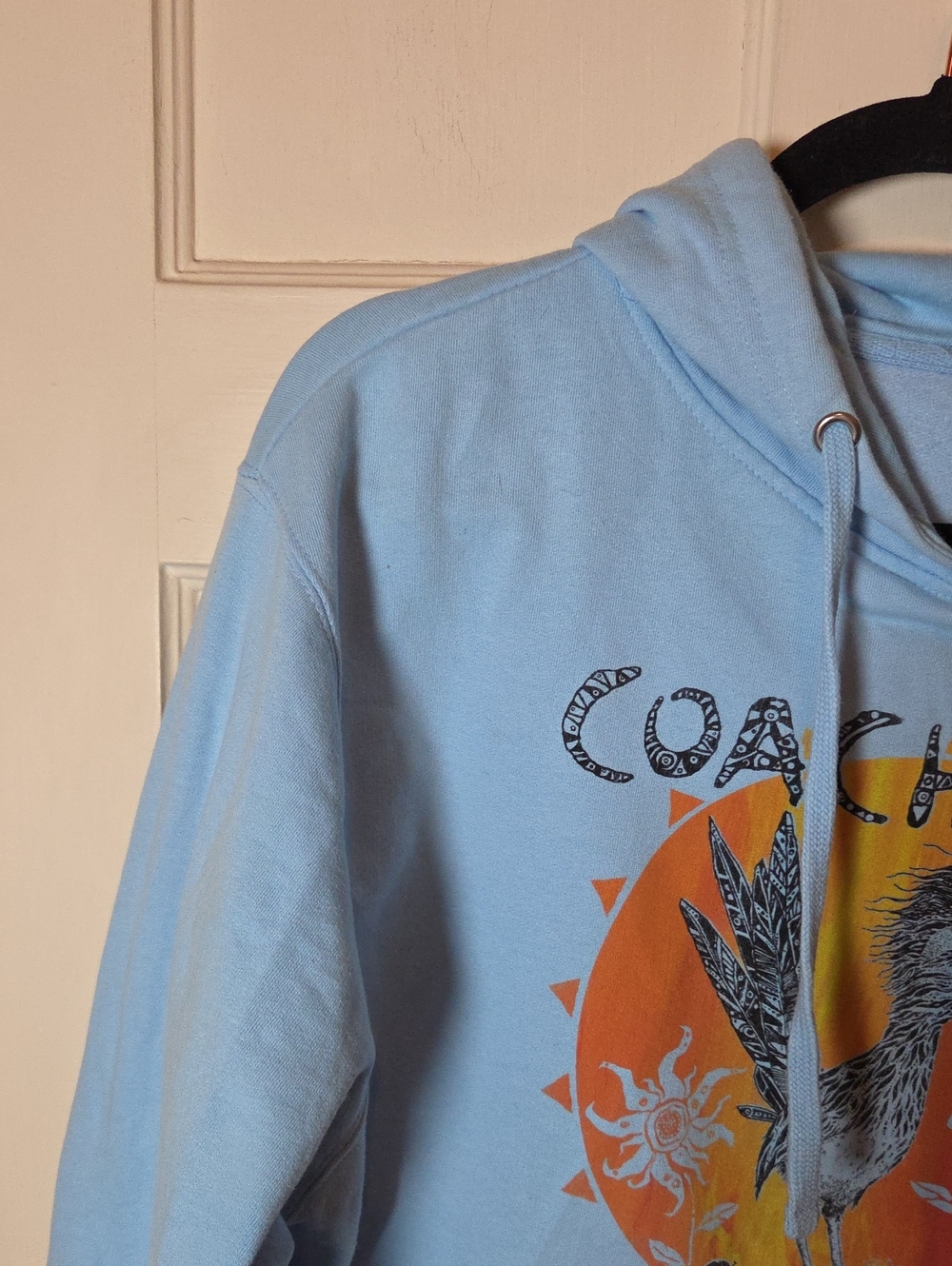 Coachella Festival Desert Independent Women’s Hoodie In Light Blue Size M - Picture 8 of 15